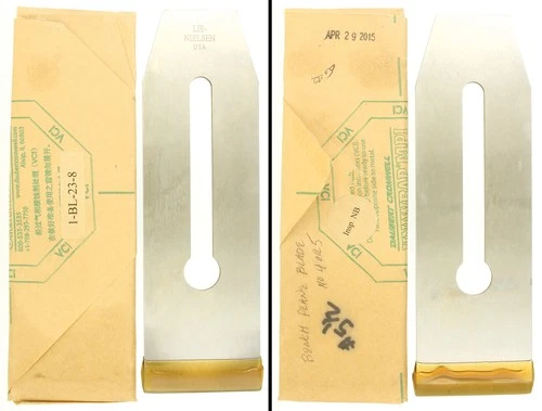 Founder's Choice 2 3/8" Width Lie-Nielsen Iron for No. 4 1/2, 6, 7- mjdtoolparts
