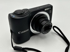 Canon PowerShot A810 HD Digital Camera 16MP Black - Tested