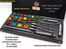 Motorcycles Atv Heads Dirt Bikes Valve Seat Cutter Kit Carbide Tipped 34x