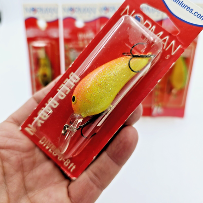 Leurre Vintage Norman Deep Little Baby N - Crankbait écrevisse