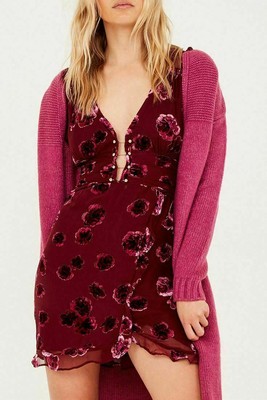 for love and lemons sophie velvet dress