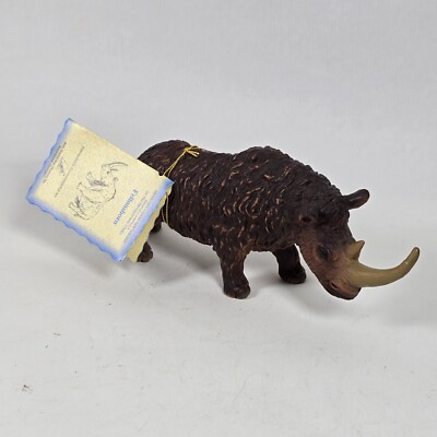 Wollnashorn Tier Urzeit Bullyland Bully Modell Coelodonia Antiquitatis