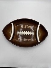 Official Allstar Brown Football Chip Bowl Game Day Watch Party Sports Cracks Pic