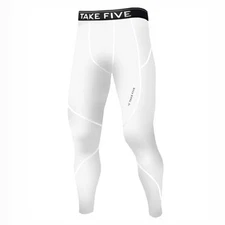 Take Five Mens Skin Tight Compression Base Layer Running Pants Leggings NT502