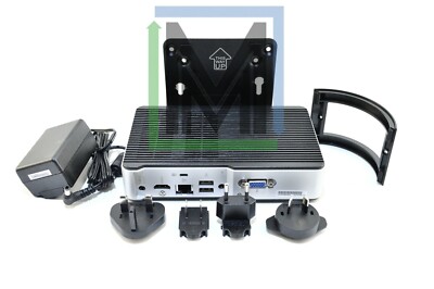 LOT OF 2: DE3815TYKE BLKDE3815TYKH0E INTEL NUC KIT ATOM E3815 MINI PC NO RAM SSD