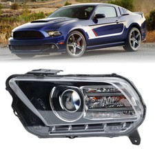 Faro proiettore DRL luce diurna led passeggero sinistro per Ford Mustang 2013-2014