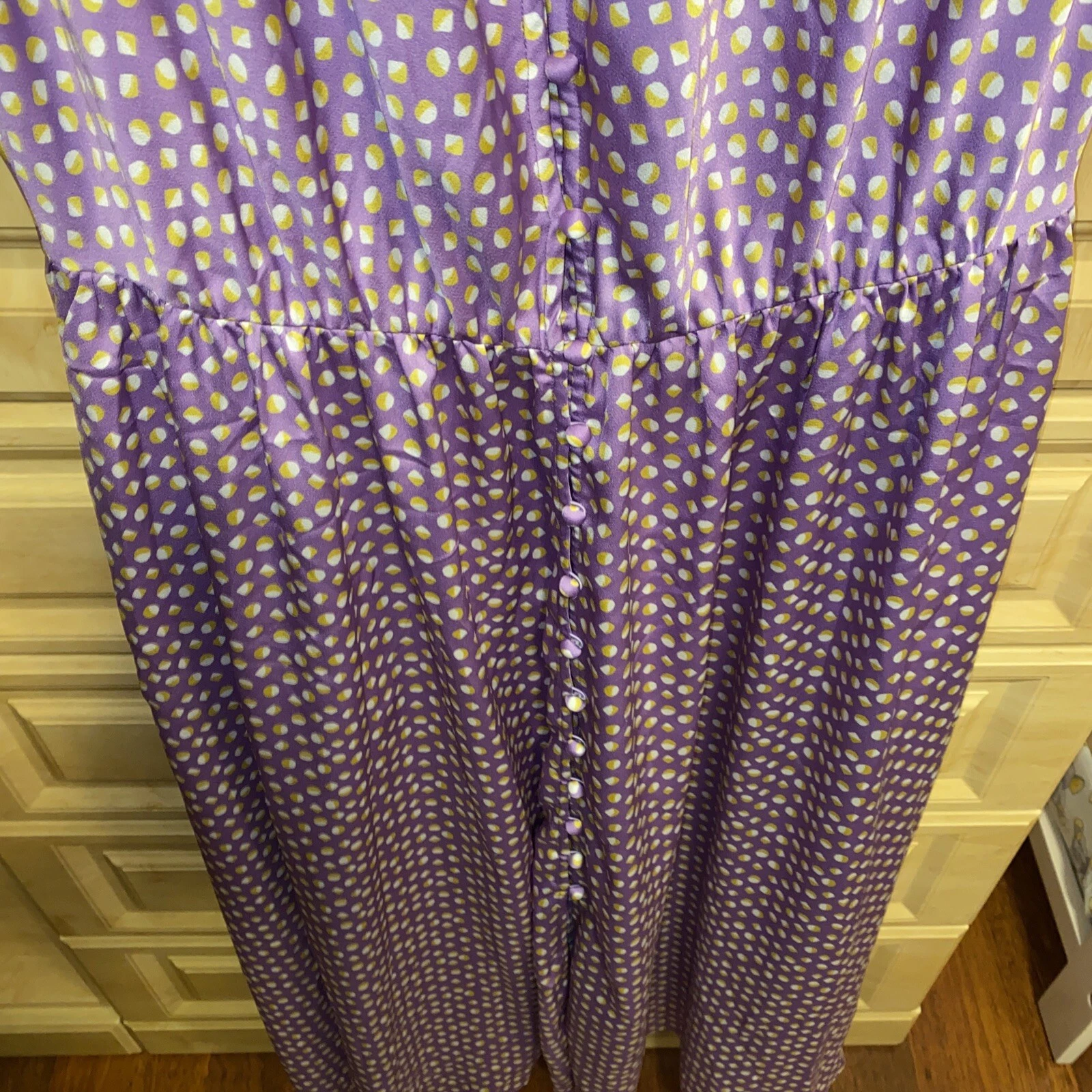 Abito multicolore Kate Spade New York stampa geometrica taglia 8