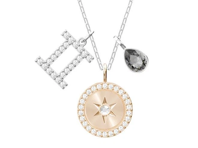 Swarovski gemini pendant sale