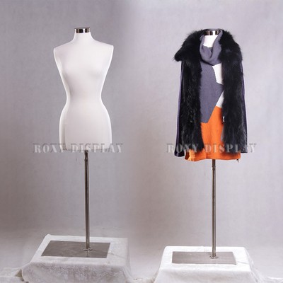 jersey dress form covers Female Size 6-8 Cover Body Mannequin Manikin Form #F6/8W+BS-05 fabric mannequin head