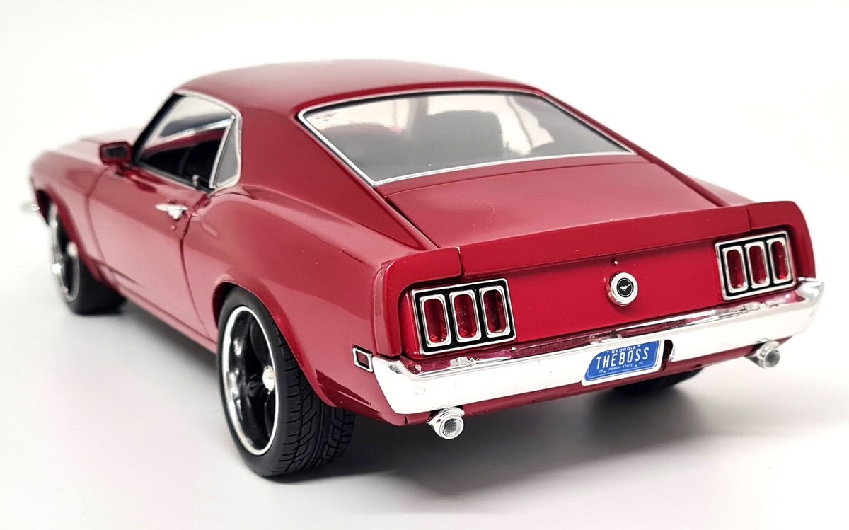 No106 ミニカー1/18 ACME Ford Mustang Boss Acme 1:18 Scale 1969 Ford Mustang Boss 429 - Mr. Gasket
