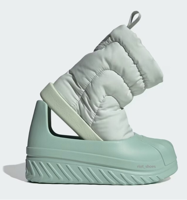 Adidas Women's AdiFOM Superstar Winter Boot 'Linen Green' - IG2161