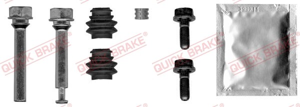 Quick Brake 113-0013X Guide Sleeve Kit, Brake Caliper For Hyundai KIA Mitsubishi-image
