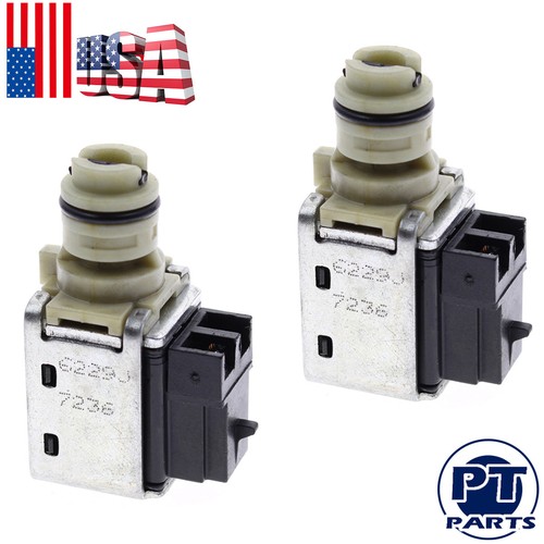 2 Transmission Shift Solenoid 4T40E 4T45 For Pontiac G6 G5 Grand Am