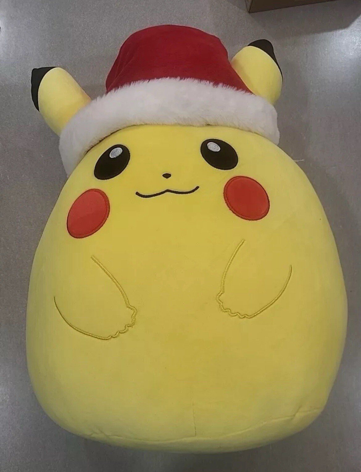 SQUISHMALLOWS POKEMON PIKACHU with Santa Hat Holiday 20