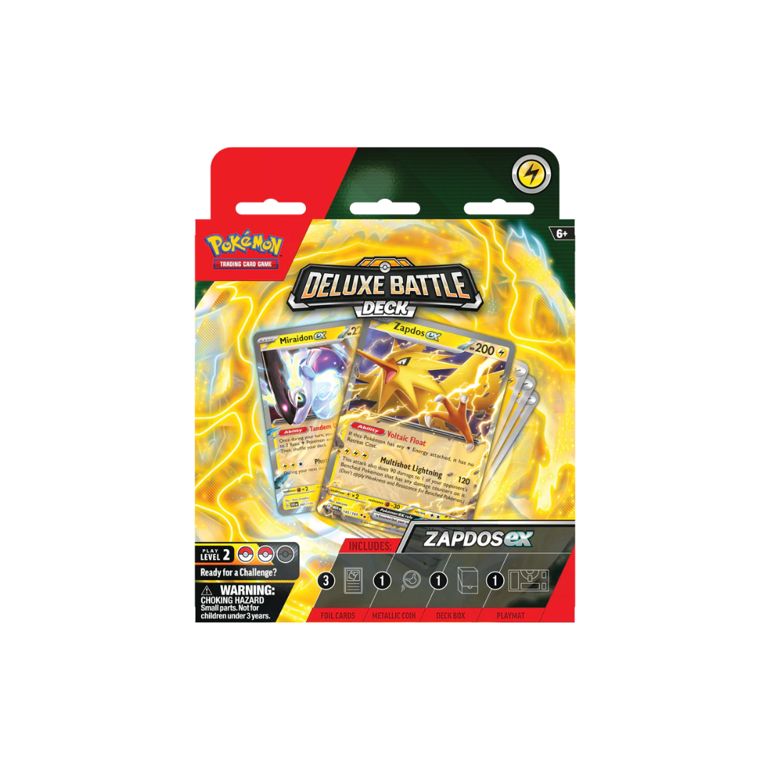 Pokemon - Deluxe Battle Deck - Zapdos ex | eBay