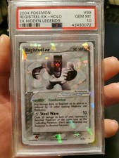 Pokemon 2004 Registeel Ex Holo EX Hidden Legends 99/101 Gem Mint Psa 10  on eBay