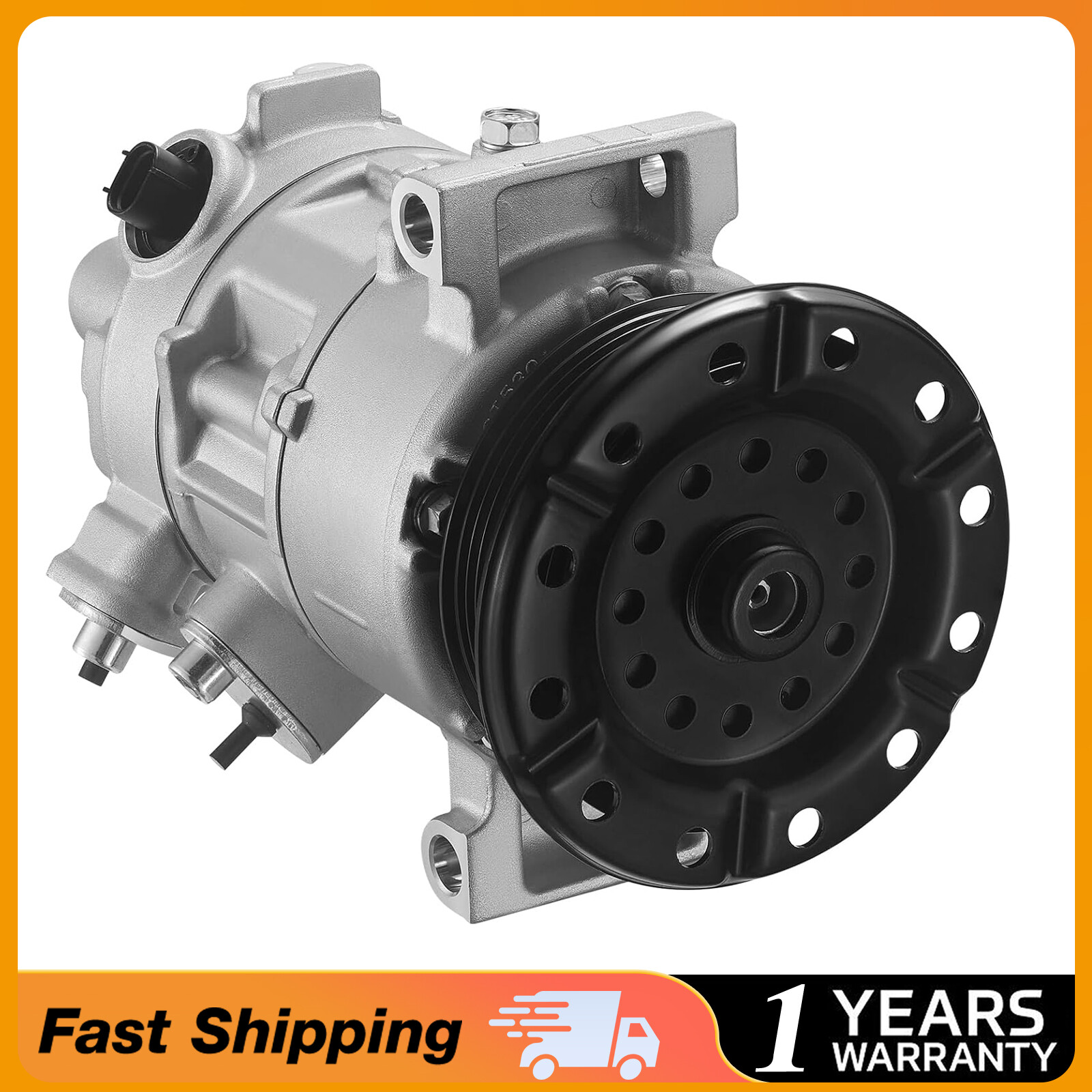 2007-2008 Dodge Caliber Jeep Compass Patriot AC Compressor with Clutch