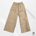 Marysia Resort Swim Beige Khaki Swiss Dot Cotton Montauk Pants XS Extra S $391 — photo 1