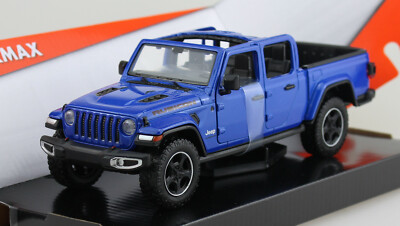 Jeep Gladiator Rubicon offen 2021 blau 1:27 MotorMax  Modellauto  