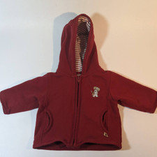 Cutest Puppy zippered hoodie 0-3 months