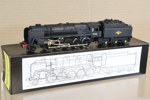 CROWNLINE COMET HORNBY KIT BUILT BR 2-10-0 CLASS 9F LOCO 92215 PORTESCAP om | Zustand: Used