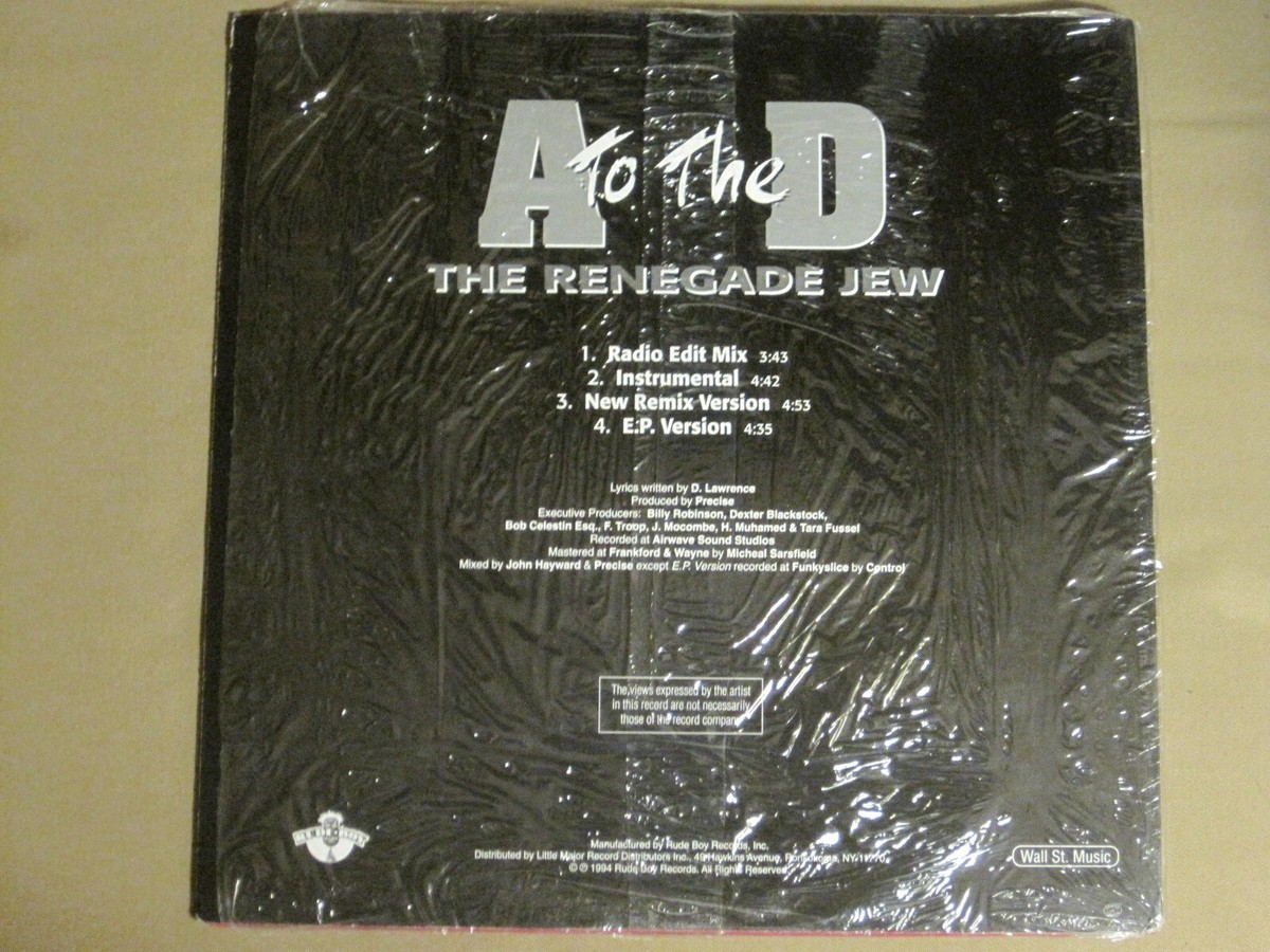 A TO THE D THE RENEGADE JEW 12