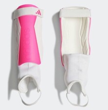 adidas Unisex-Child TIRO SG MATCH J Shin Guards Size Large Pink White NEW