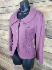 Chadwick's Jacket Purple Size 8 Chest 38" Length 21.5"
