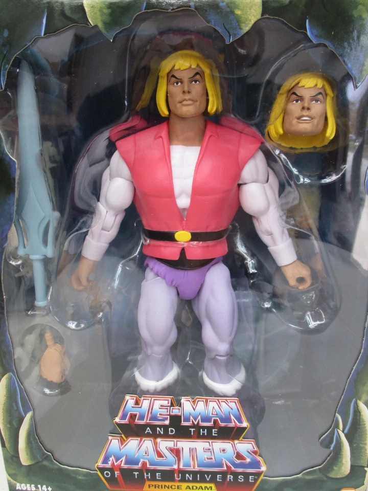 MOTU 经典 UNIVERSE 大师 SUPER7 电影 亚当王子 全新 未开封 — 第 3/4 张图片