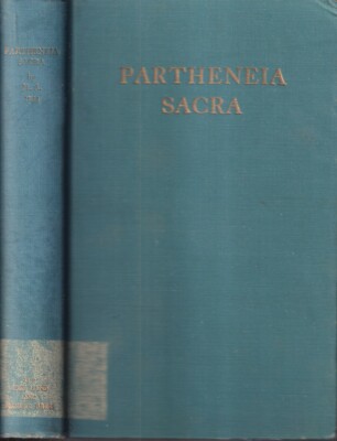 Parthenia Sacra By H. A. and Iain Fletcher