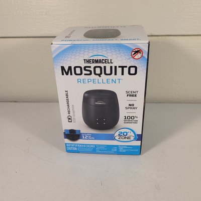 Thermacell Rechargeable Mosquito Repellent E55 Charcoal Black -New-