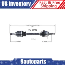 Fits 2003-2006 2007 2008 Toyota Corolla Automatic Front Left CV Axle CV Joint