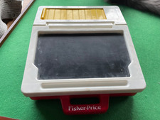 Vintage Fisher Price School Days Portable Play Desk 1972