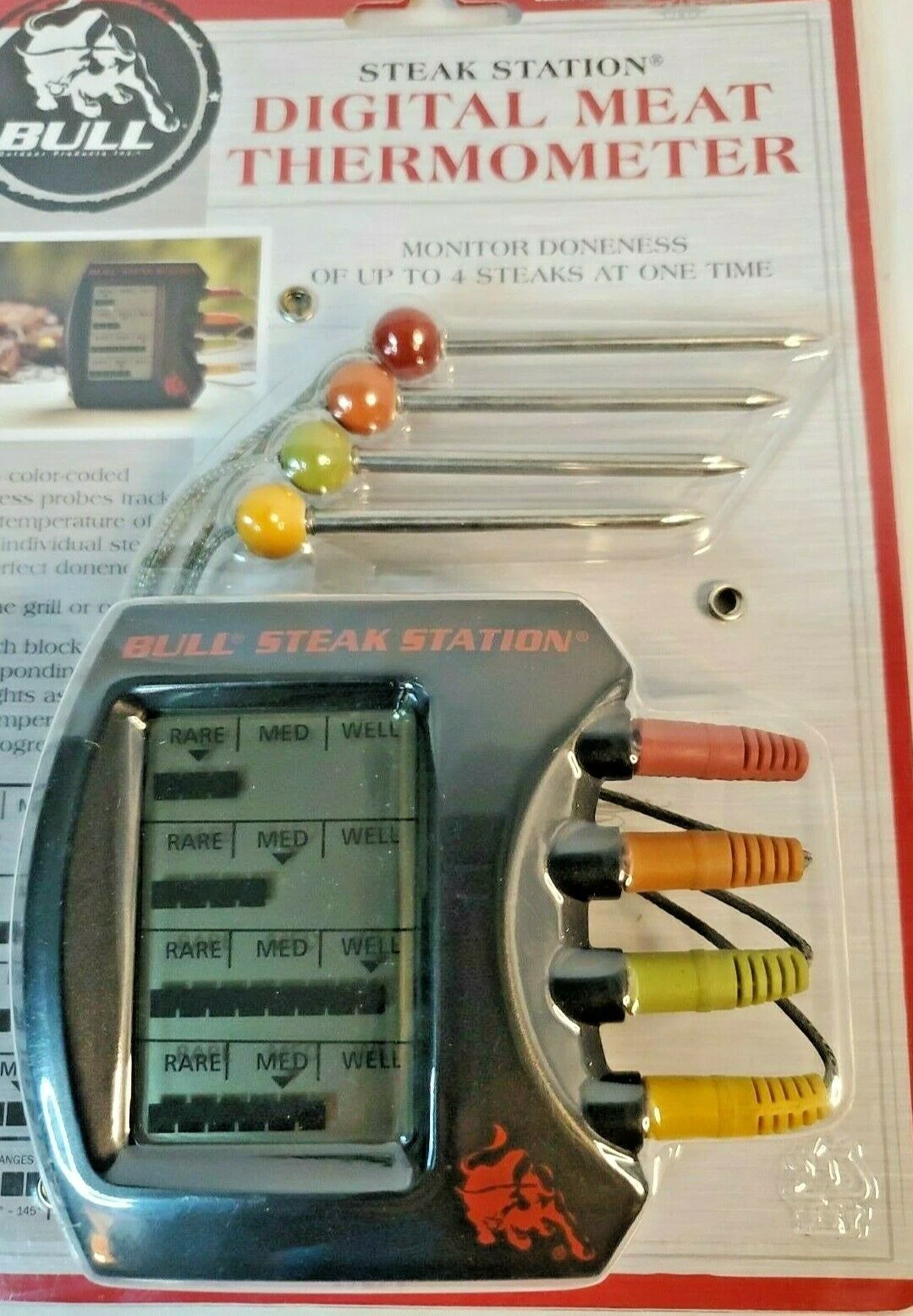 Bull Steak Station Digital Meat Thermometer - Thumbnail 3