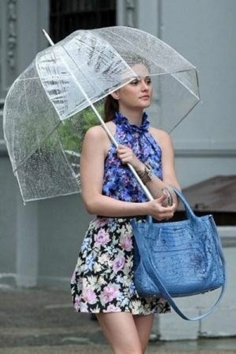 Clear clearance dome umbrella