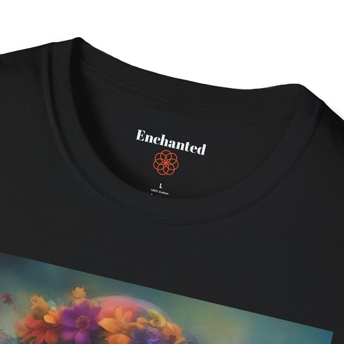 Verzaubertes T-Shirt Damen schwarz "Der Feenstaub leuchtet" Fee launisch süß Gothic - Bild 4 von 12