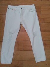 LEVI LADIES 501 CT MOM FIT HIGH RISE JEANS W32 L32