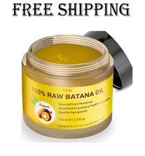 Raw Batana Oil from Honduras - 100 Natural  Organic Dr. Sebi Hair Growth Oil s