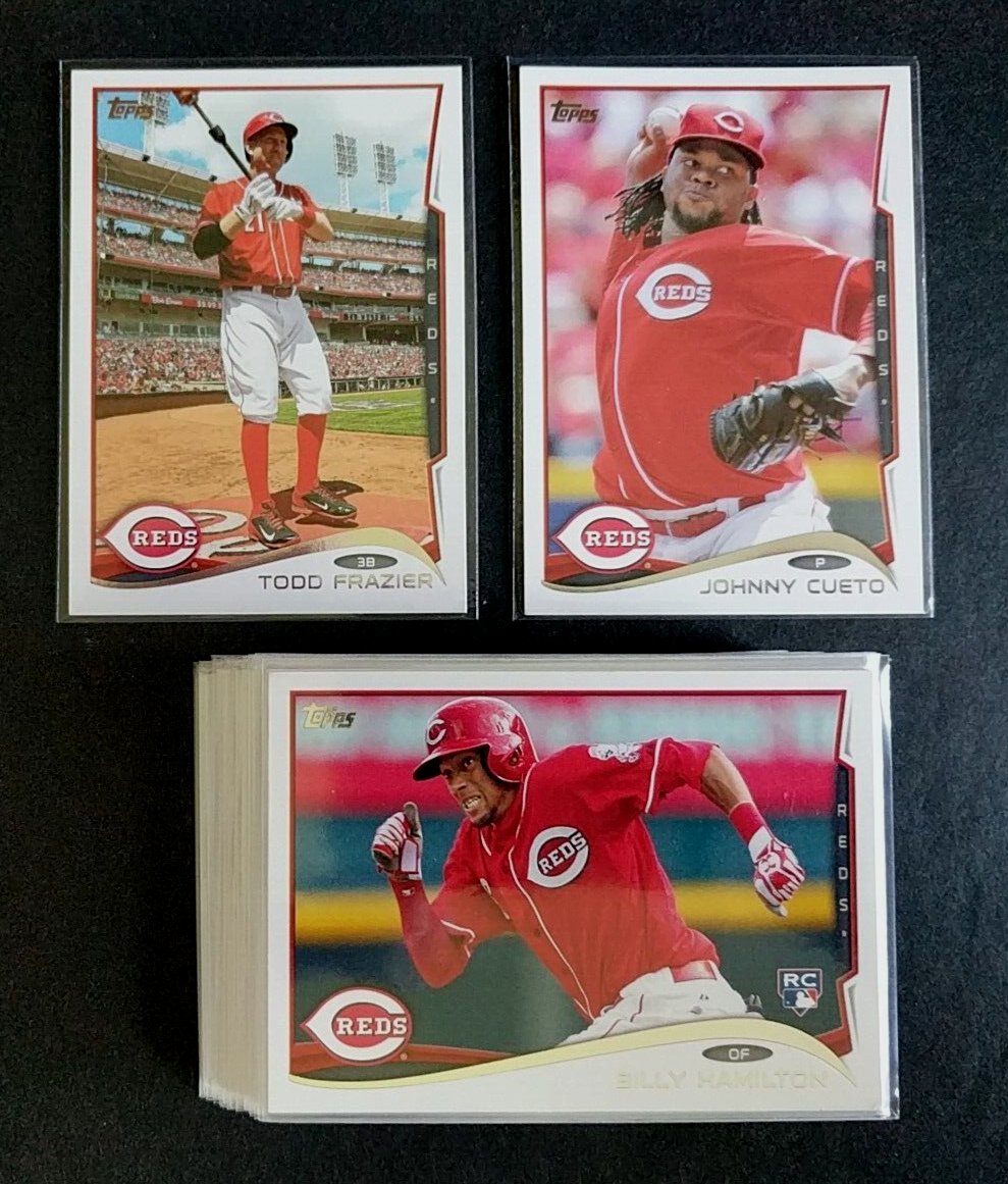 2014 Topps ~ CINCINNATI REDS 33 Card Team Set Series 1 & 2 with Update ...