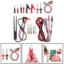 21 PCS Voltmeter Tester Leads Set Electrical Multimeter Test Leads Kit for Fluke