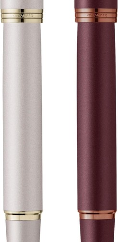PARKER Fountain Pen IM Monochrome Champagne CHT Fine Point Gift Box 2173271 New - Picture 3 of 4