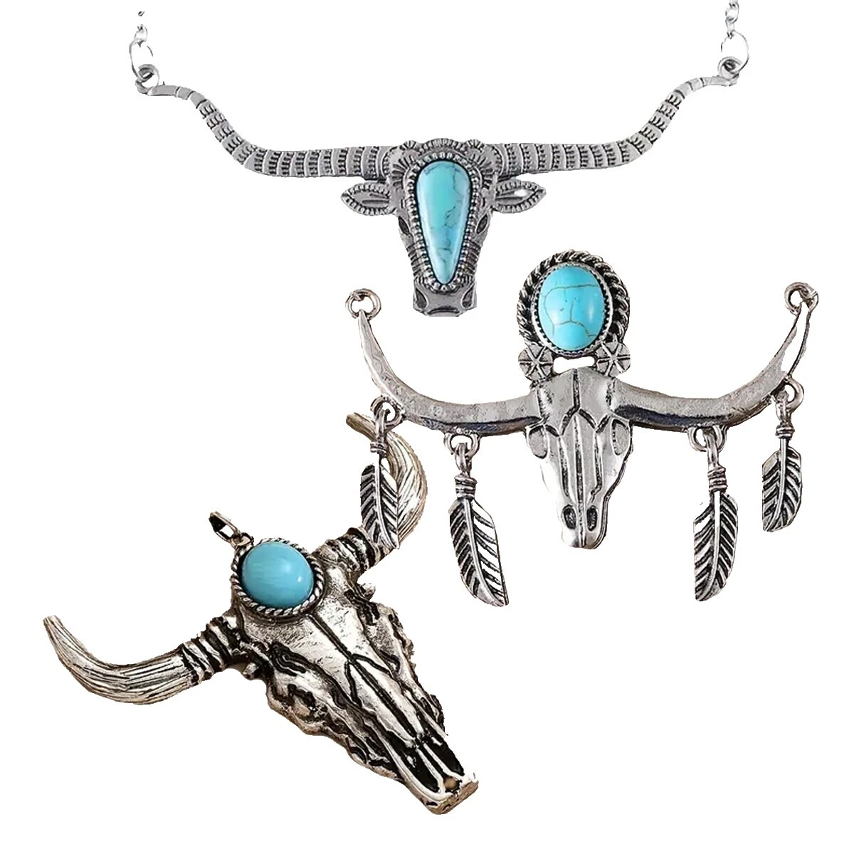 Collares de Moda Piedra Occidental