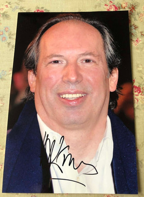 Signiertes/signiertes Foto von Dark Knight und Inception Komponist Hans Zimmer