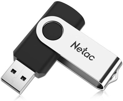 Netac 128GB USB 3.2 Flash Drive 128GB High Speed Swivel Design Speicherstick Up