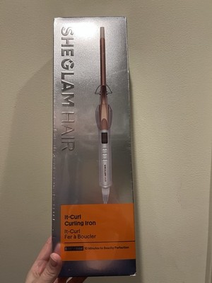 She Glam Hair Curling Iron New In Box