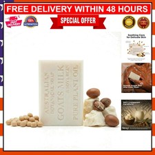 Triple-Milled Goat's Milk Soap Bar - Gentle Cleanser for Sensitive Skin