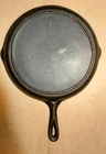 Vintage 3 Notch Lodge #10 (12 1/8) In Great Condition Cast Iron Skillet