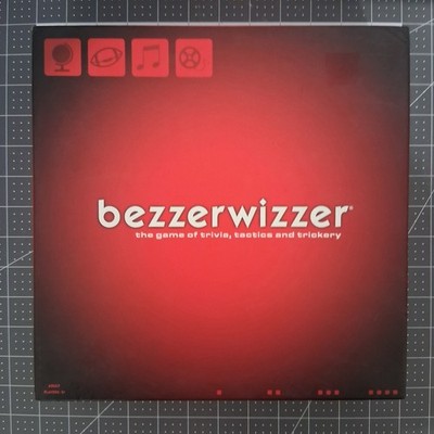 Bezzerwizzer Board Game 2008 Game Of Trivia Tactics Trickery COMPLETE