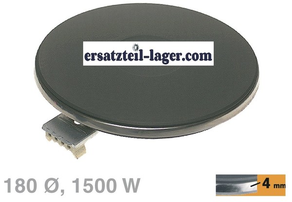 Kochplatte 180MmØ 1500W 4 Mm Rand Kochmulde Massekochplatte Ego 1318453040-image
