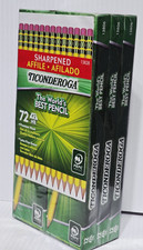 Ticonderoga 72 Pieces 6x12 Sharpened Standard Wooden Pencils 13828 13806 HB 2